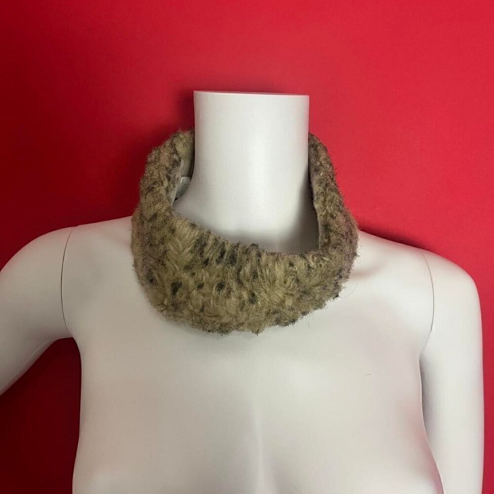 Animal print fuzzy thick Y2K headband